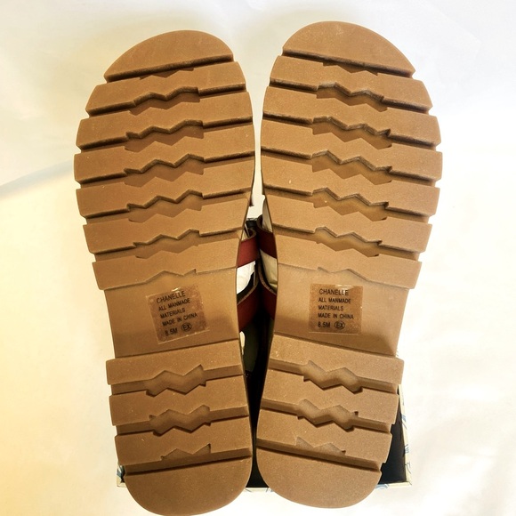 NIB Jellypop Chanelle Comfort Fit Gladiator Sandals in color Cognac Smooth - Picture 5 of 7